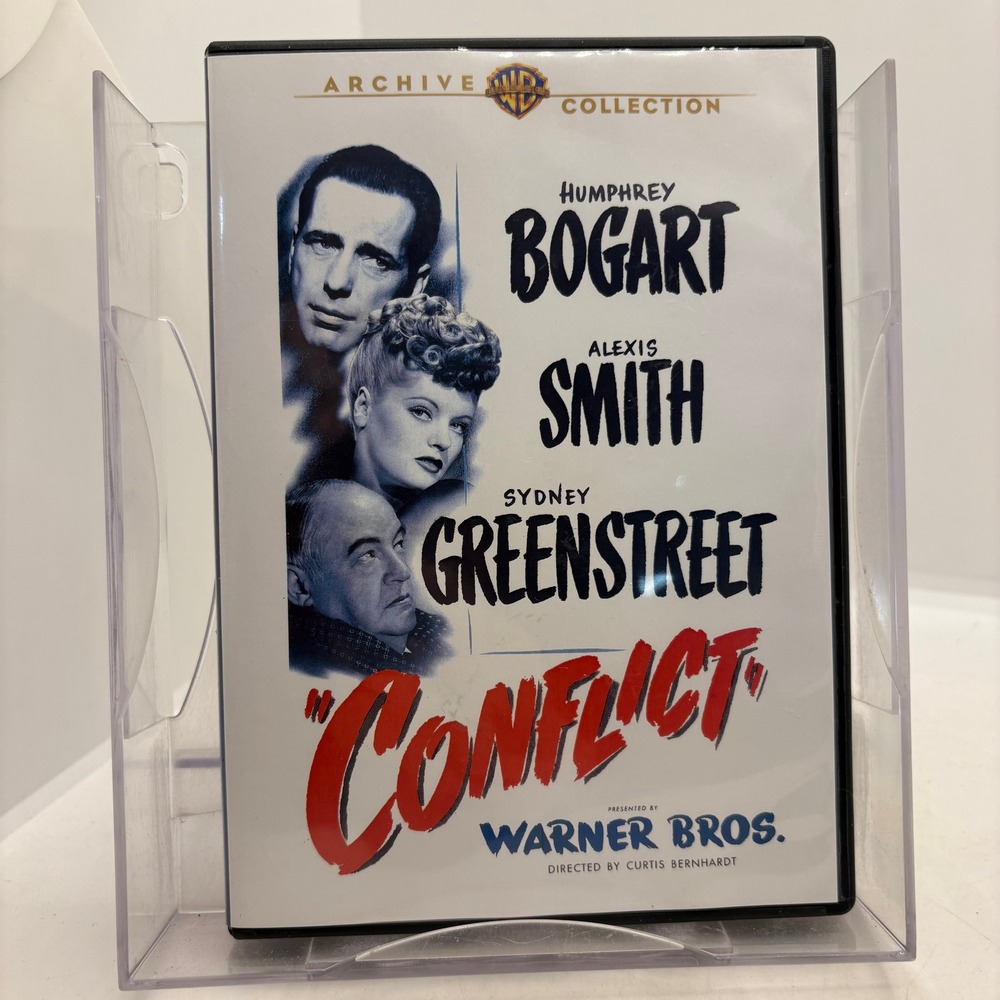 Conflict DVD Humphrey Bogart Alexis Smith Warner Archive Collection Film Noir